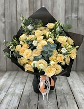 Букет цветов из:  Розы и Лизиантусы #REPLACE_PRED# Новошахтинском