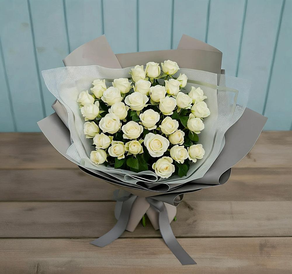 Букет Белоснежная нежность в Новошахтинском