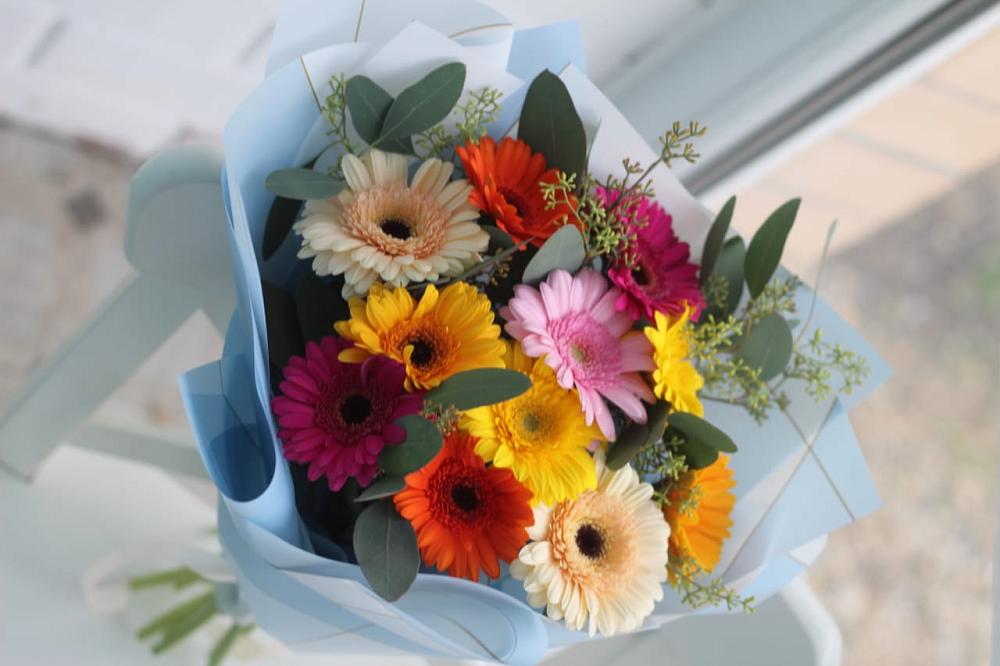 Букет цветов из: Герберы в Новошахтинском