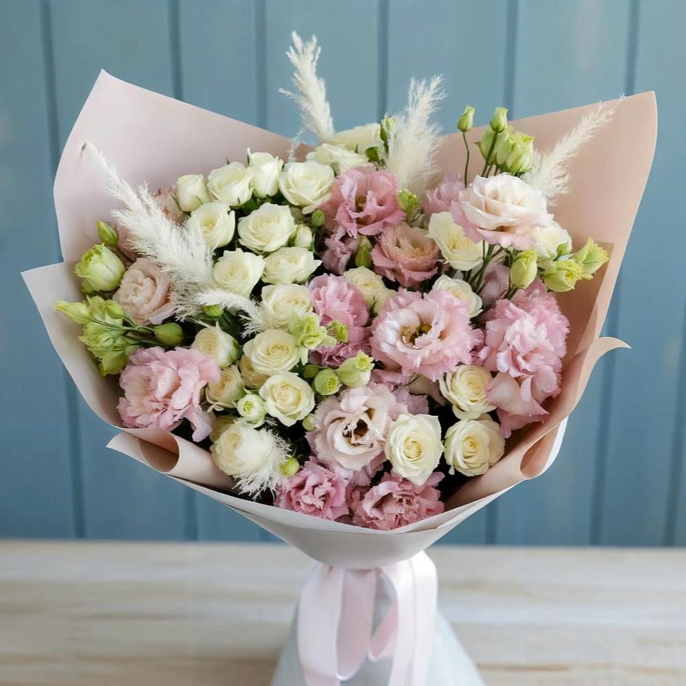 Букет цветов из: Альстромерии и Розы в Новошахтинском