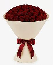 Букет 101 Бордовая роза Блэк Бакарра в Новошахтинском