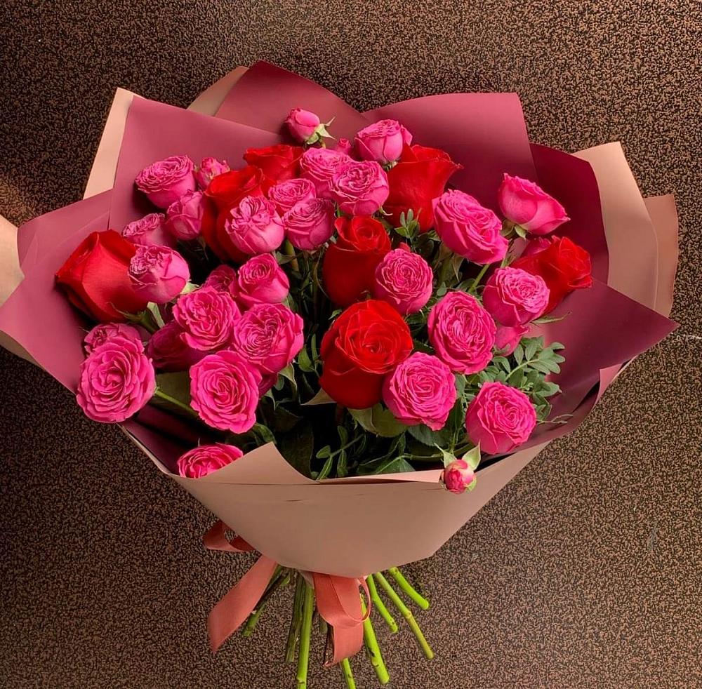 Букет В объятьях нежности в Новошахтинском