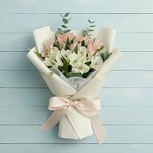Букет цветов из:  Альстромерии в Новошахтинском
