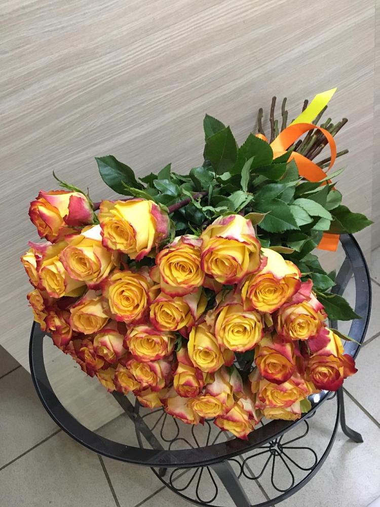 Букет Желтые розы в Новошахтинском