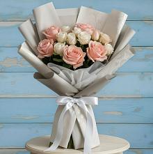 Букет цветов из:  Розы #REPLACE_PRED# Новошахтинском