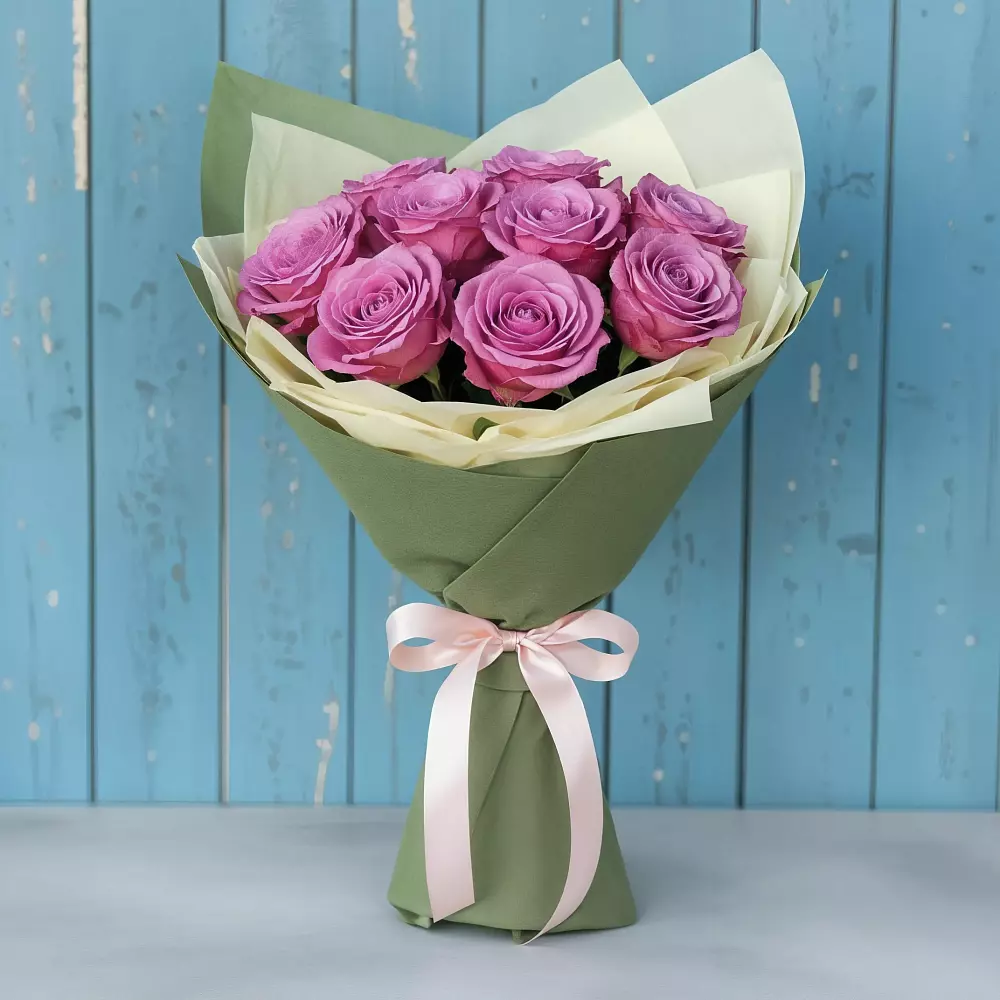 Букет Розы Фёрст Леди в Новошахтинском