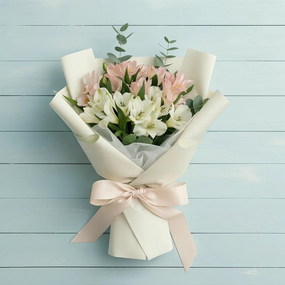 Букет цветов из: Альстромерии в Новошахтинском