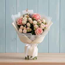 Букет цветов из:  Розы #REPLACE_PRED# Новошахтинском