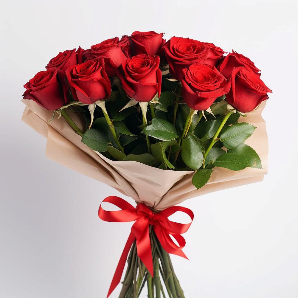 Букет 11 Красных роз Эдлесс Лав в Новошахтинском